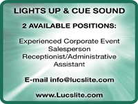 Lights Up Cue Sound