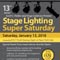 Stage Lighting Super Saturday #13 in New York City Scheduled for January 13, 2018