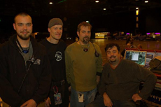 (L-R): Sam Morgan, Jackson Beck, Shawn Lear, Greg Shipley