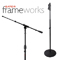Heavy Duty Gator Frameworks Round Base Mic Stands Now Shipping