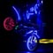 Moto Cirque Freestyles with W-DMX