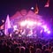 Chauvet Professional and Iluminarc Colorize Stage Sculptures at Glastonbury