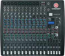 Harbinger Announces L2404FX-USB Compact Mixer - Lighting&Sound America  Online - News