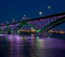 Peace Bridge Shines with LED Lighting Transformation by Philips
