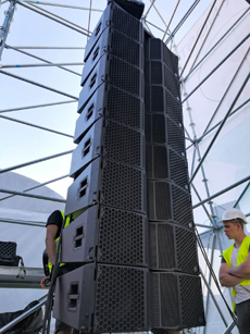 Clair brothers sales line array