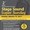 Stage Sound Super Sunday Planned for New York City on January 15