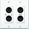 Attero Tech unDX4I 4x2 Wall Plate I/O Interface Now Shipping