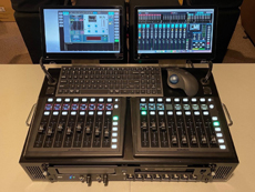 CJD Productions Tours with Custom Allen & Heath dLive Build