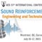 59th AES Conference, on Sound Reinforcement, to be Held July 15 - 17, in Montreal