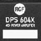 RCF DPS 604X -- Four-Channel Amplifier Is Now Shipping